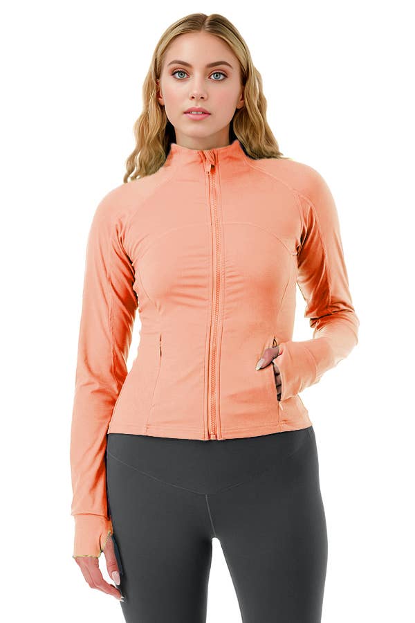 Premium Slim-Fit Yoga & Workout Jacket