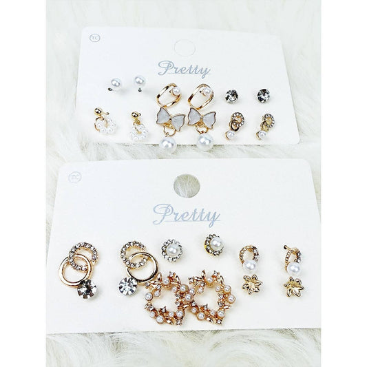 Adorned in Grace Mixed Earrings