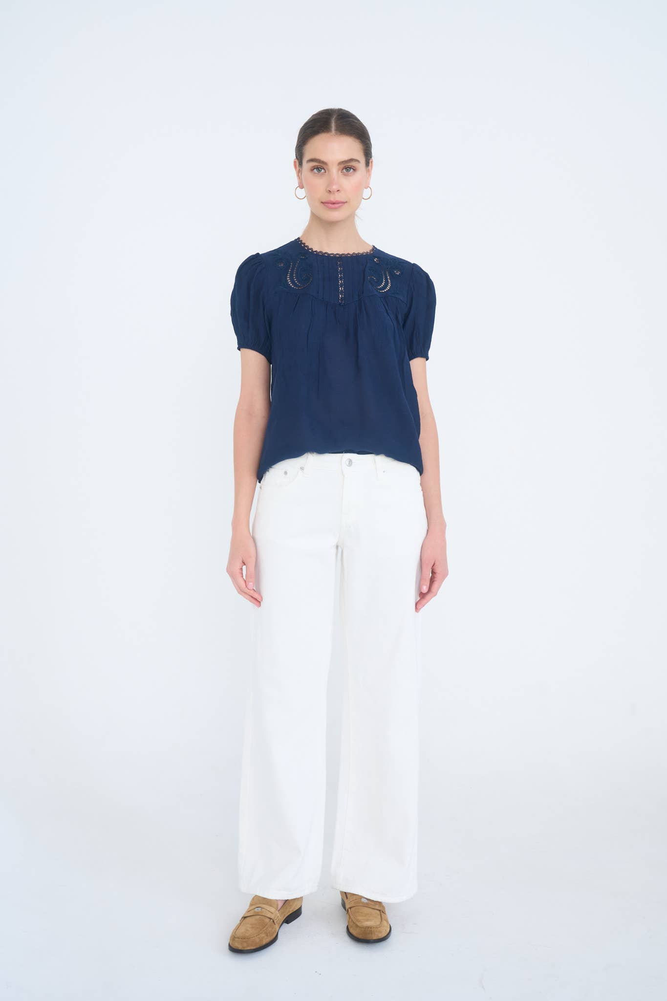 Clothed in Grace Linen Top