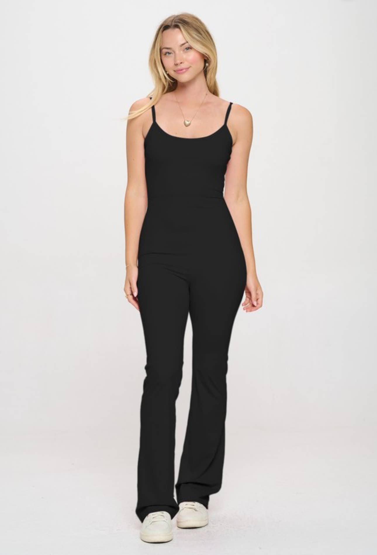 Solid  color active wear jacket with jumpsuit set