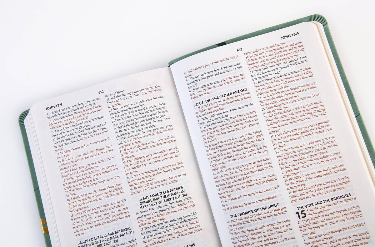 The Holy Bible KJV: Prayer Map Edition