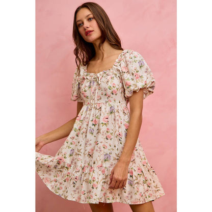 Blooming in Faith Mini Dress