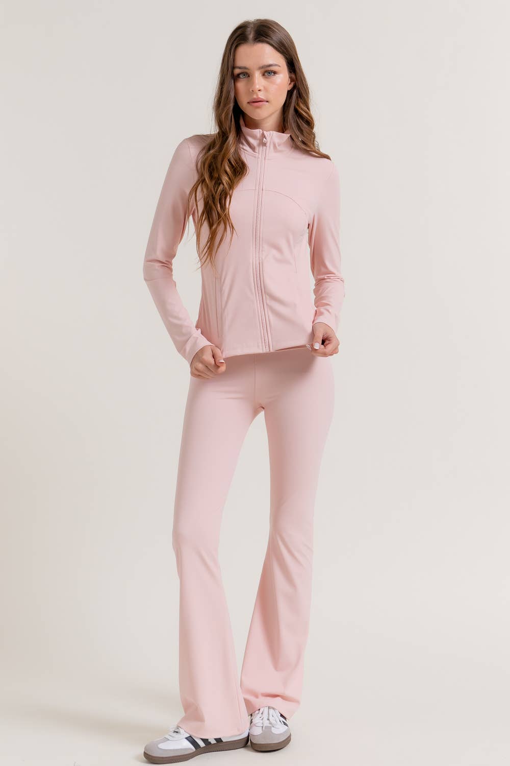 Run the Race Fold-Over Flare Leggings