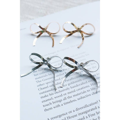 Sweetly Set Apart Bow Earrings