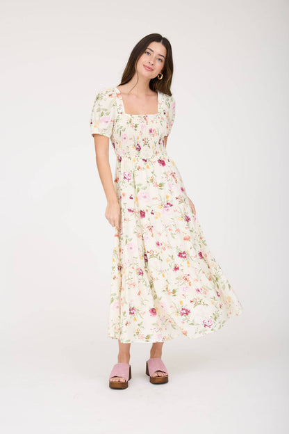 A Season to Bloom Midi Dress
