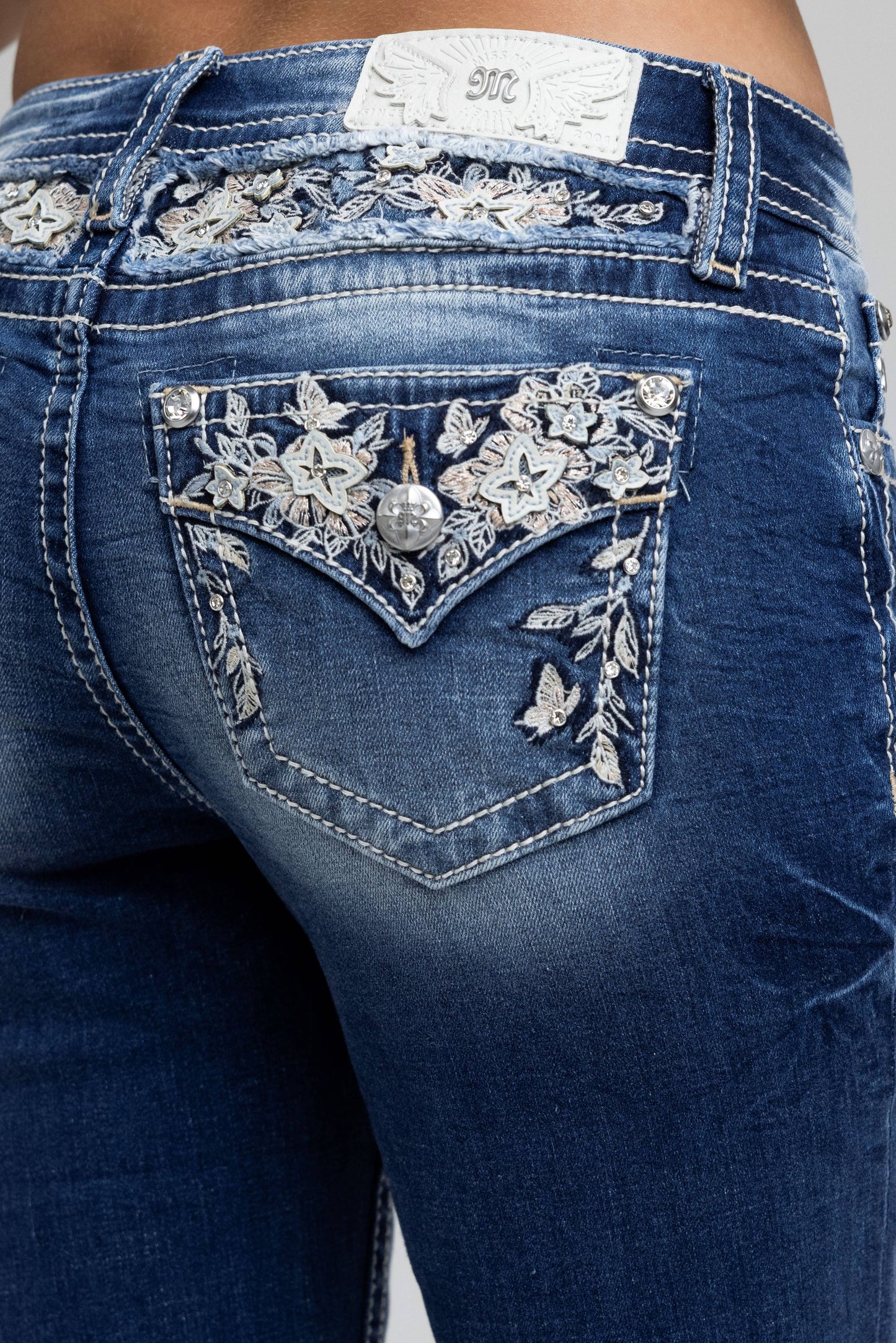 Miss Me Mid-Rise Boot Cut Jeans