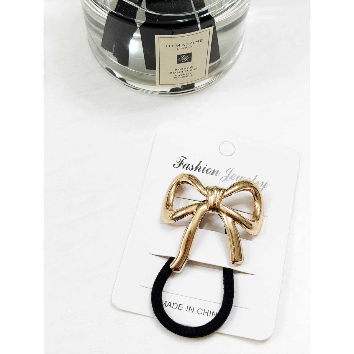 Grace Upon Grace Bow Ponytail Holder