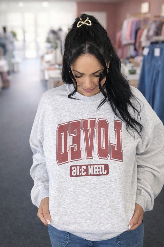 LOVED JOHN 3:16 Sweater