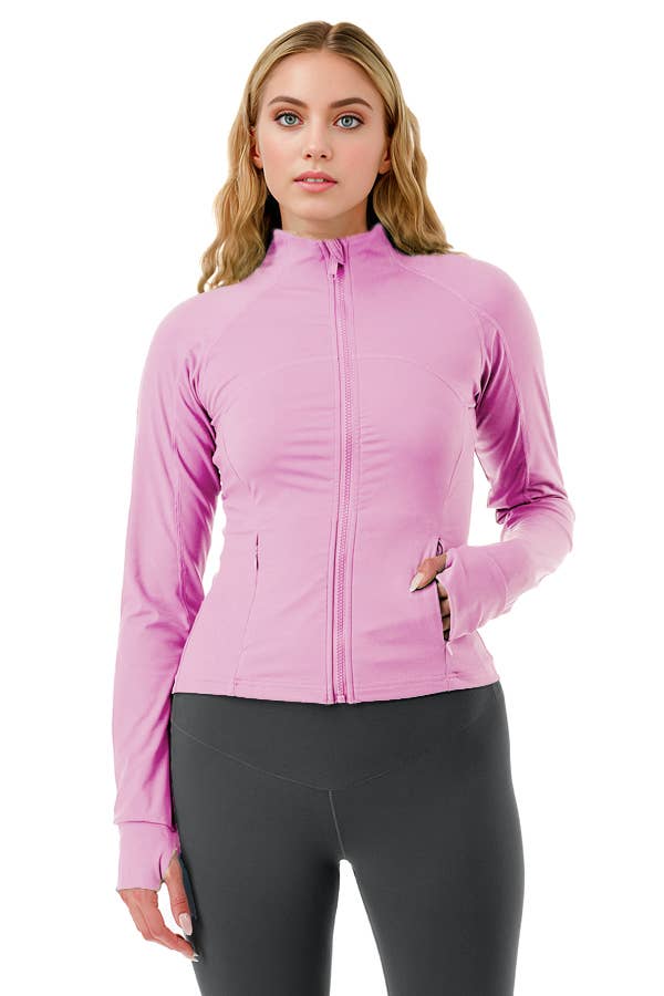 Premium Slim-Fit Yoga & Workout Jacket