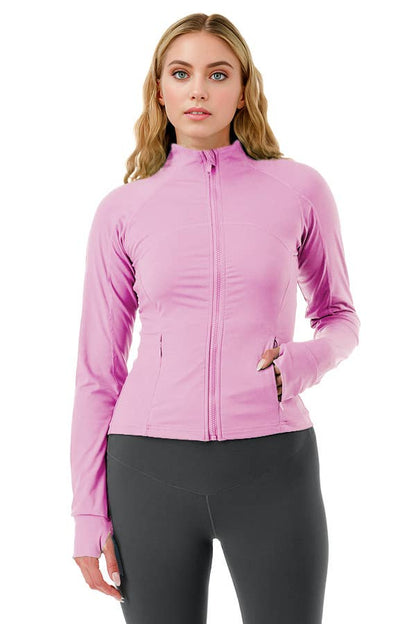 Premium Slim-Fit Yoga & Workout Jacket