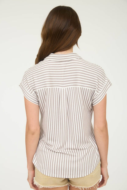 Walk in Wisdom Stripe Top