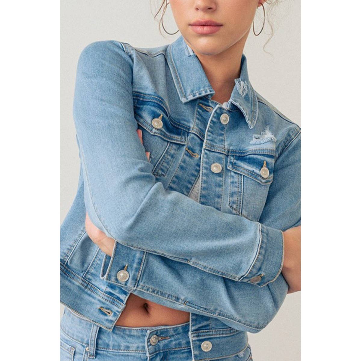 Grace Upon Grace Denim Jacket