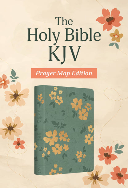 The Holy Bible KJV: Prayer Map Edition