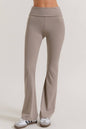 Run the Race Fold-Over Flare Leggings