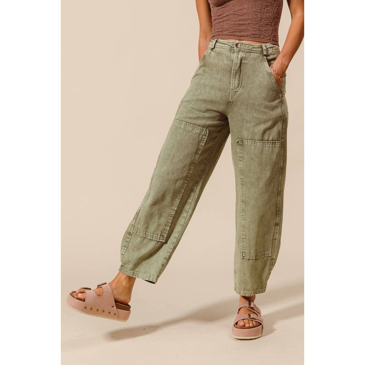 Wilderness Wanderer Mineral Wash Barrel Pants
