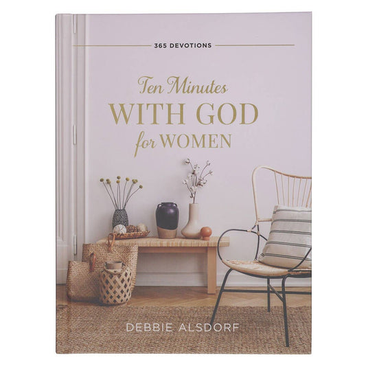 10 Minutes with God Devotional – Hardcover