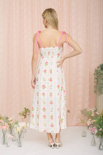 Lily of Grace Scalloped Midi Dress