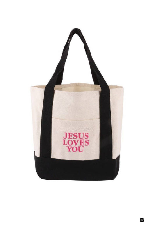 Mini Canvas Tote Bag