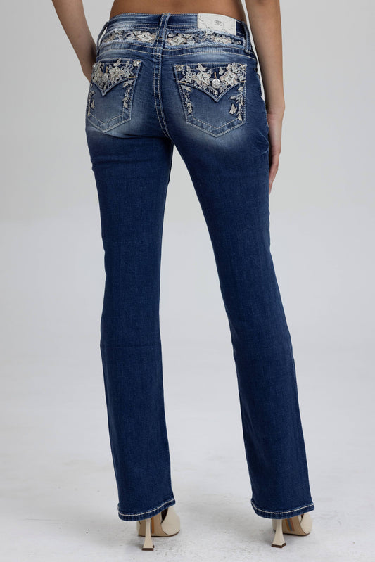 Miss Me Mid-Rise Boot Cut Jeans