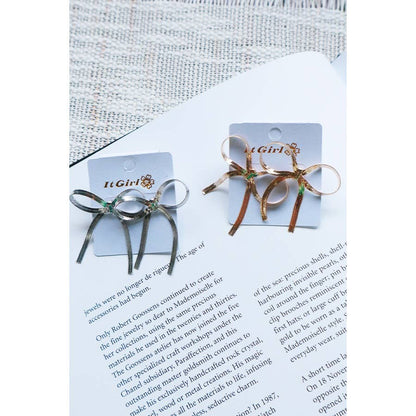 Sweetly Set Apart Bow Earrings