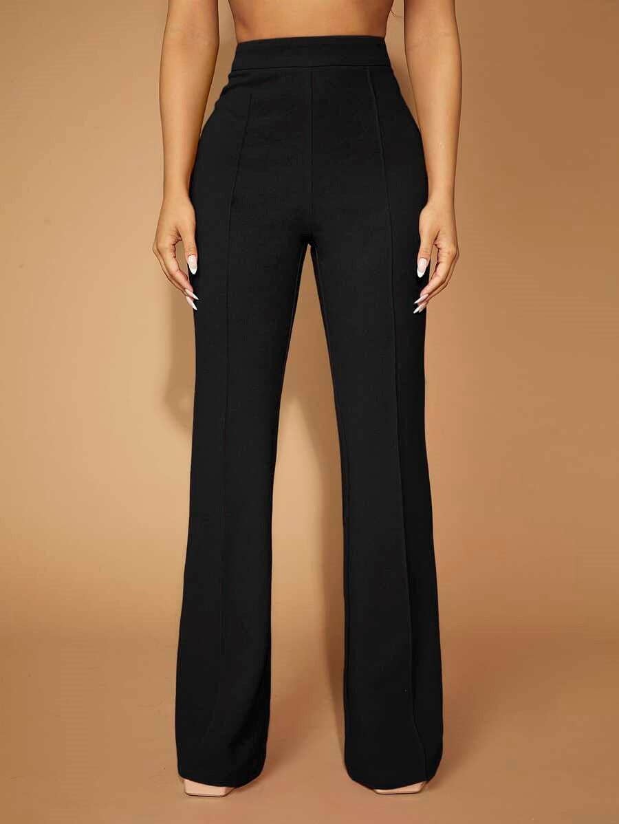 Proverbs 31 High-Waisted Straight-Leg Trousers