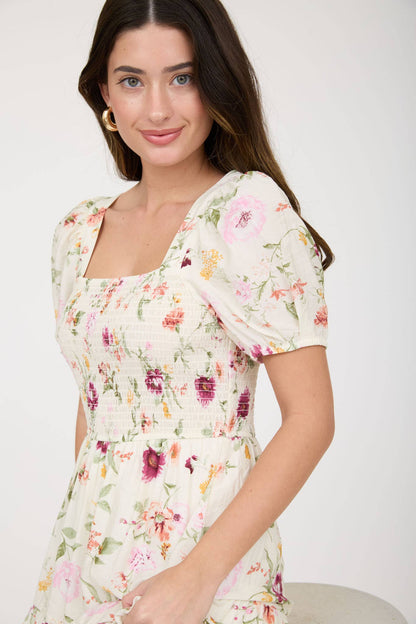 A Season to Bloom Midi Dress