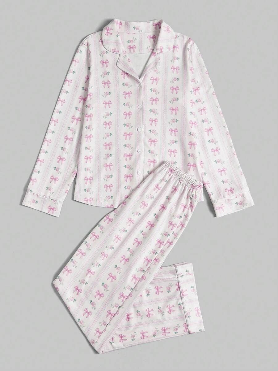 Pretty in Promise Bow Lounge Set