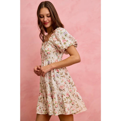 Blooming in Faith Mini Dress