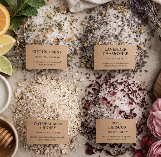 Oatmeal Honey Bath Soak | Soothe + Sensitive Skin