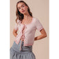 Grace Upon Grace Tie Front Cardigan