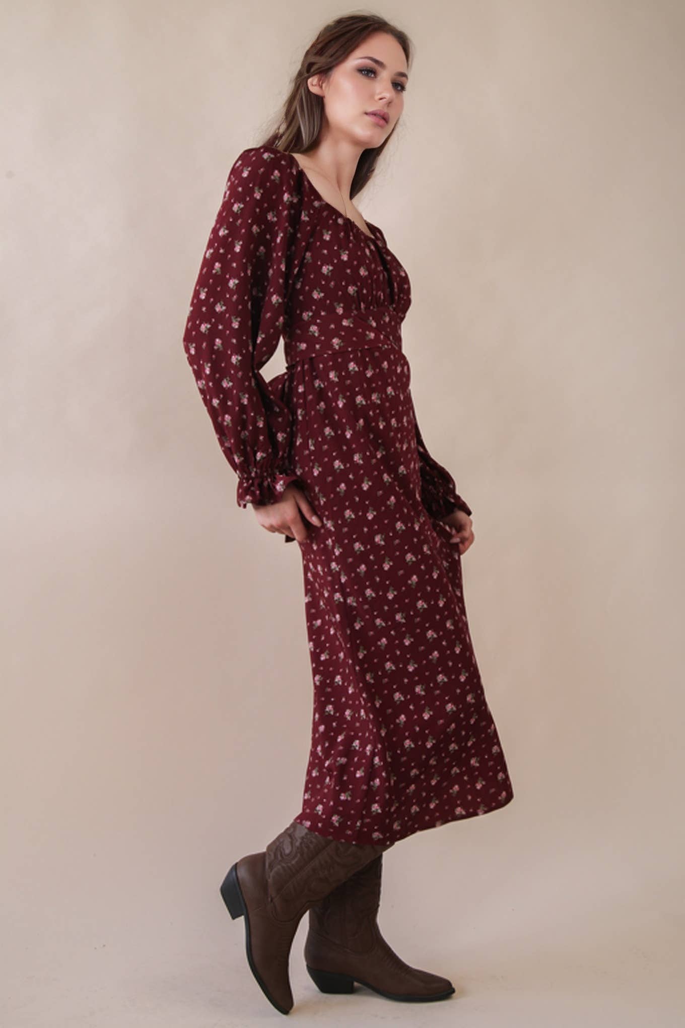 Sweet Harvest Floral Dress