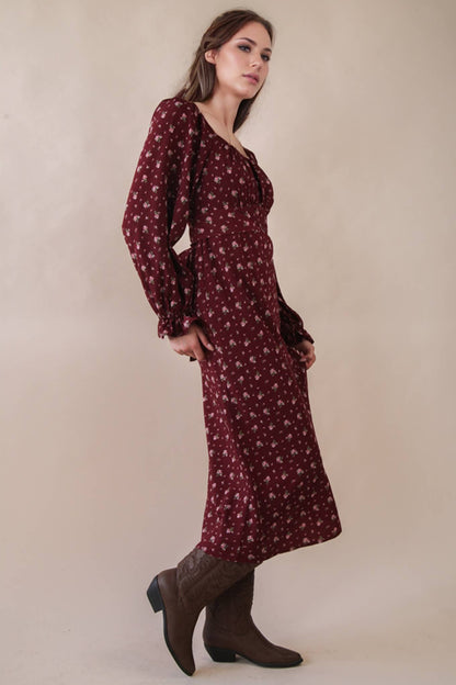 Sweet Harvest Floral Dress