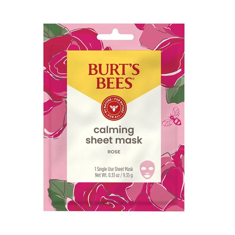 Calming Rose Facial Sheet Mask 0.33 oz.