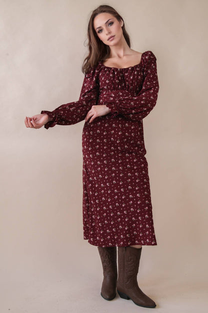 Sweet Harvest Floral Dress