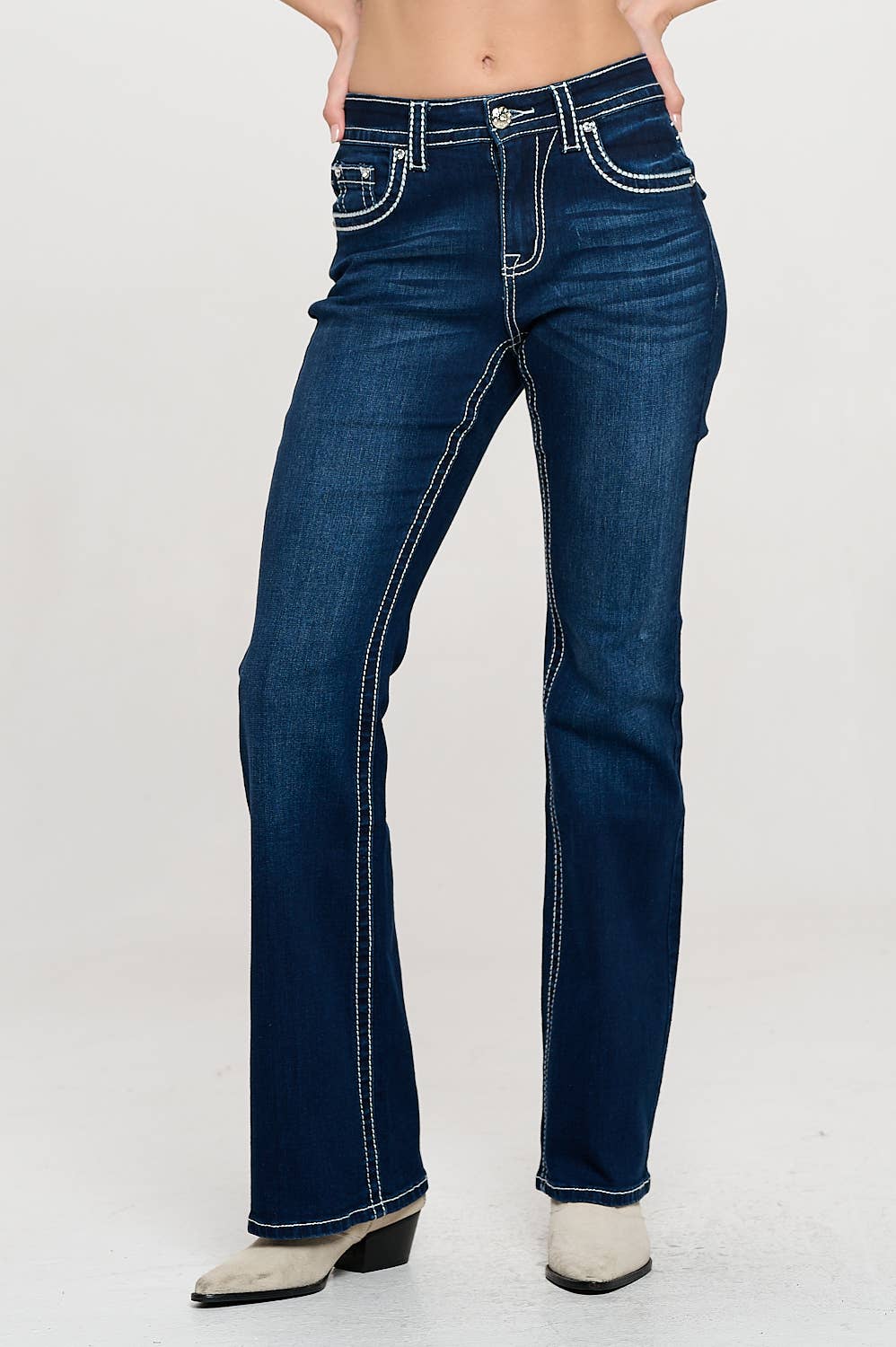 Strength & Style Bootcut Bling Jeans – Westfield Eagle Denim