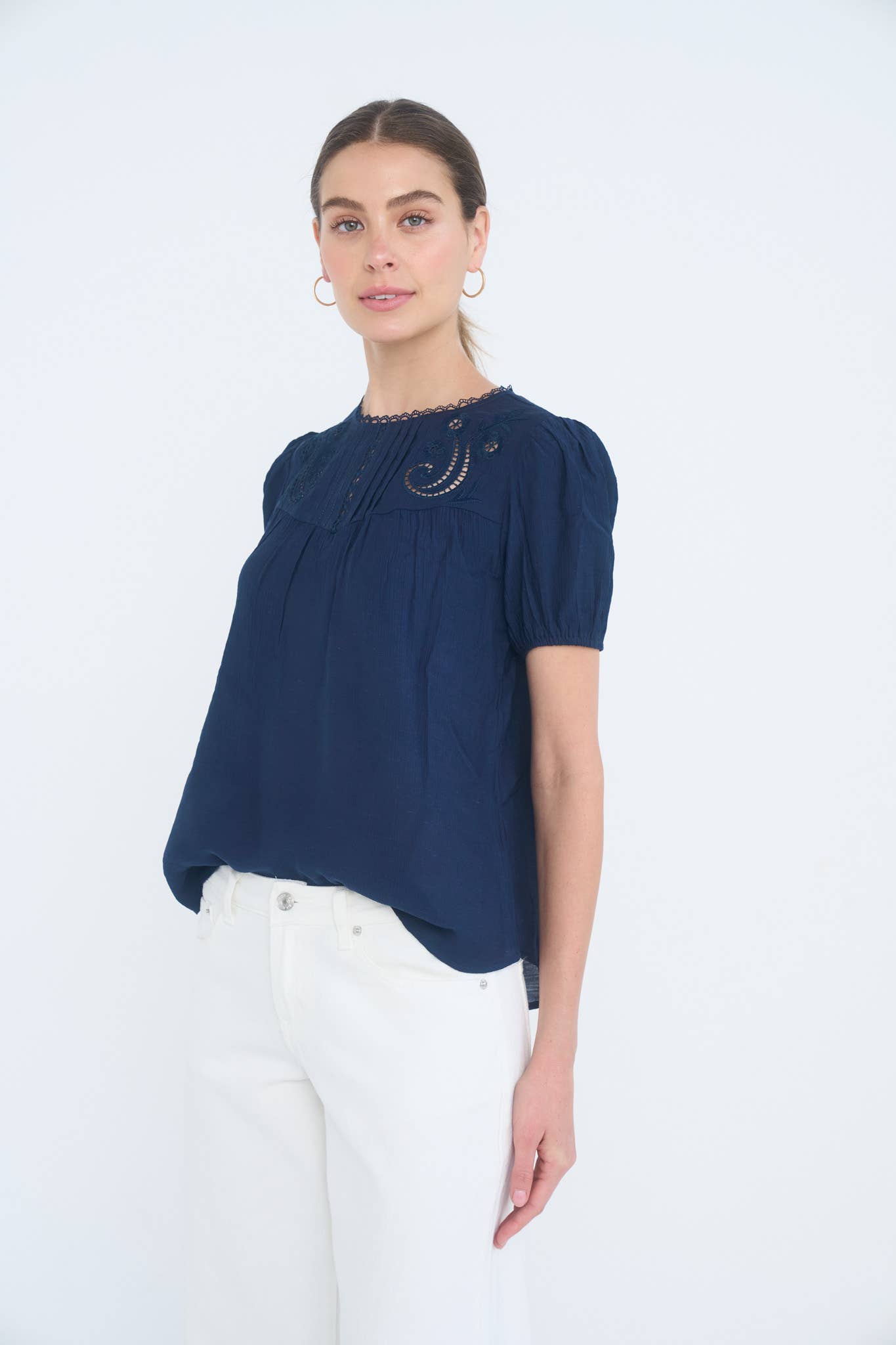 Clothed in Grace Linen Top