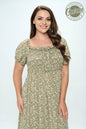 Faithful Beauty Floral Midi