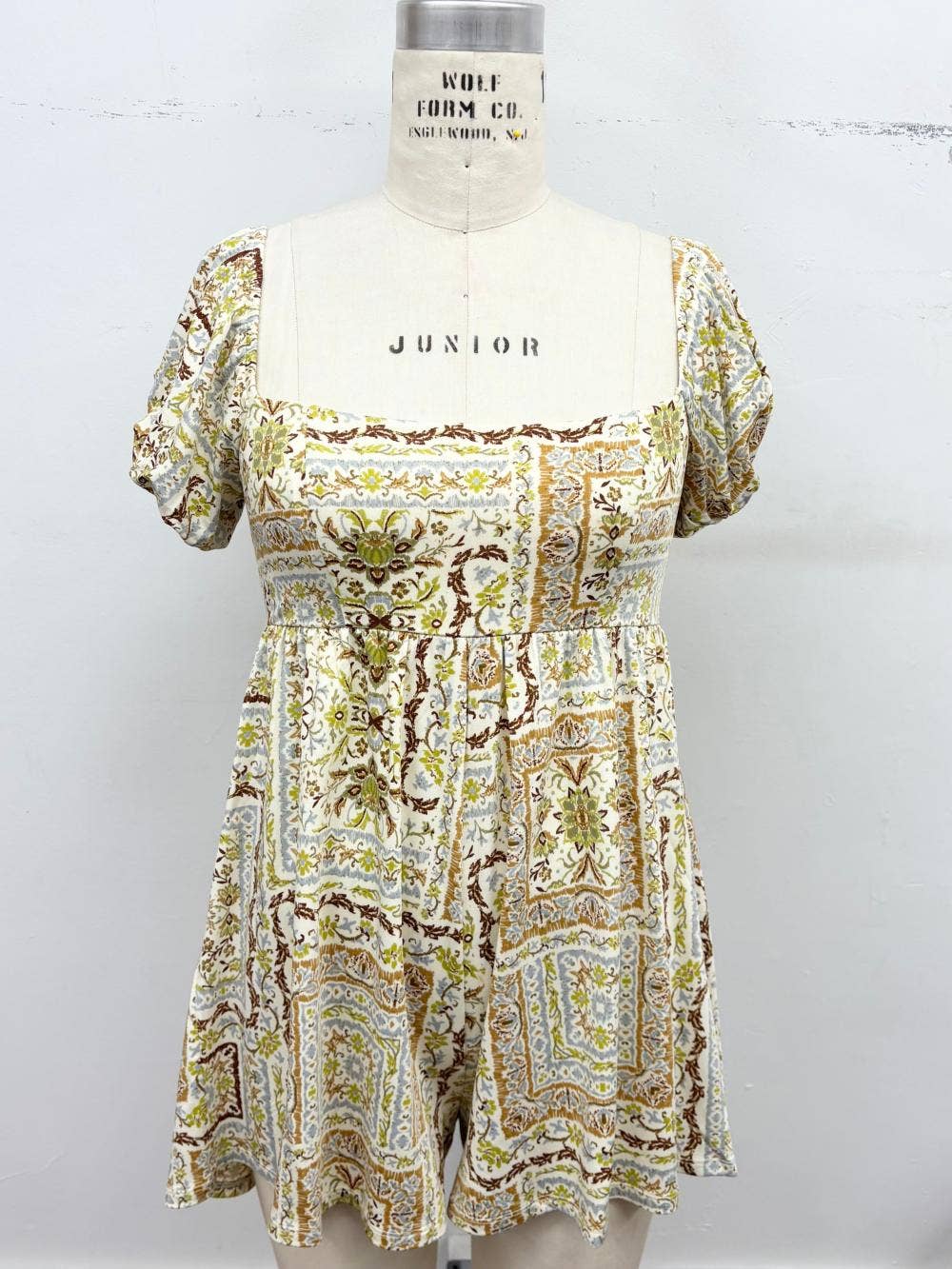 Woven in Wonder Romper