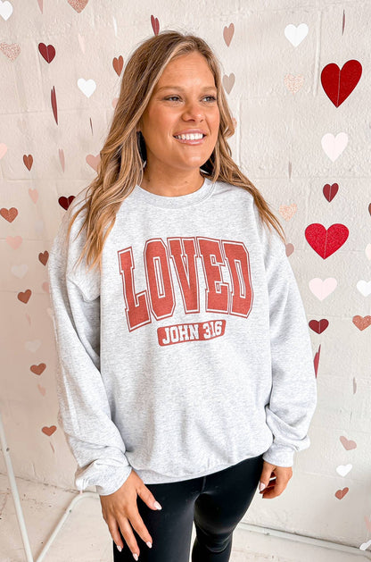 LOVED JOHN 3:16 Sweater