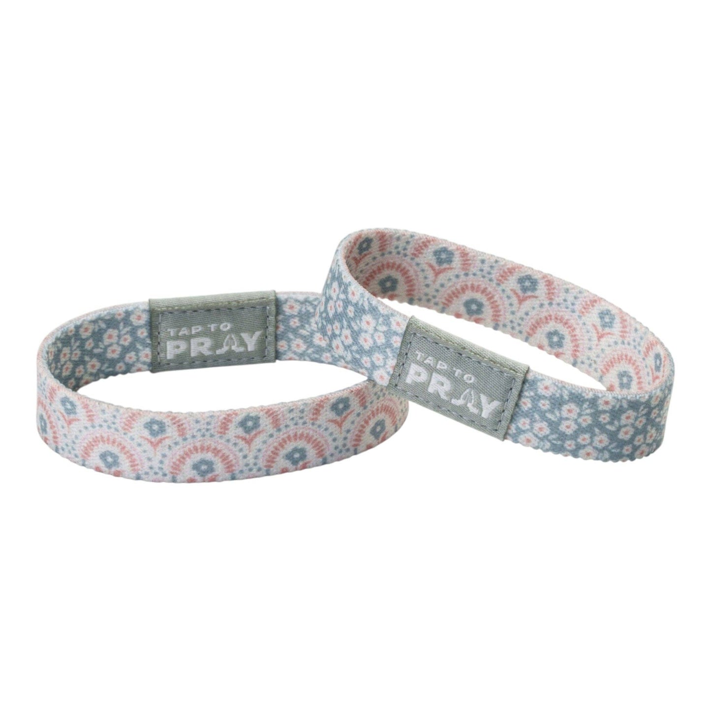 Tap To Pray® Wristband – Boho Bouquet