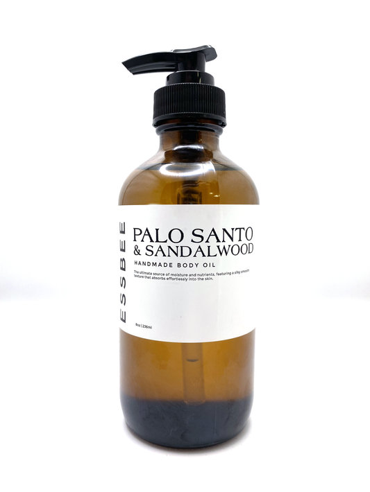 Palo Santo & Sandalwood Handmade Body Oil