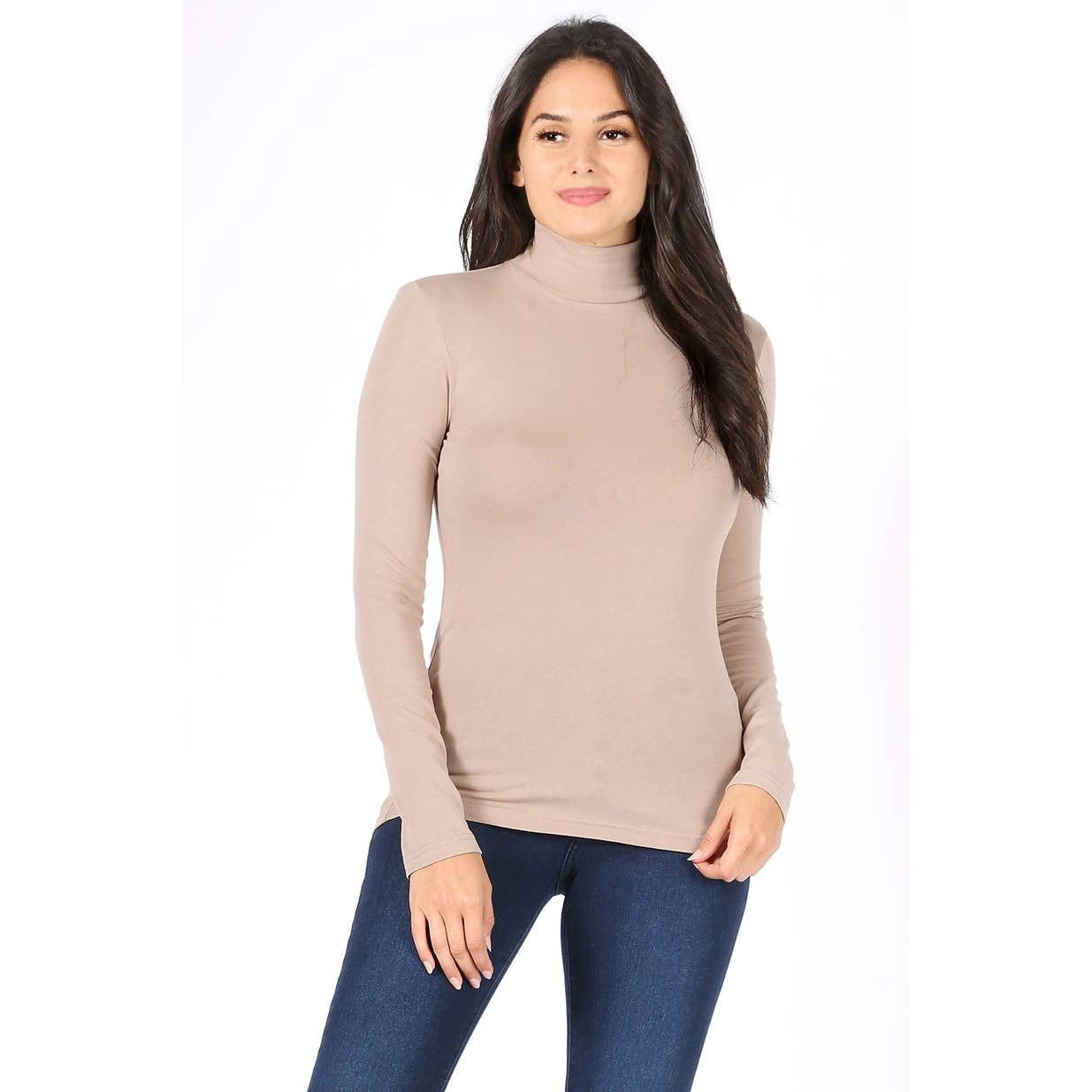 Dressed in Strength Turtleneck Top