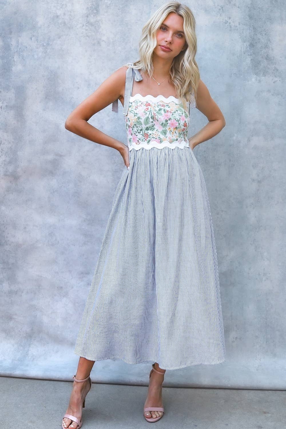 Sunday Garden Midi Dress