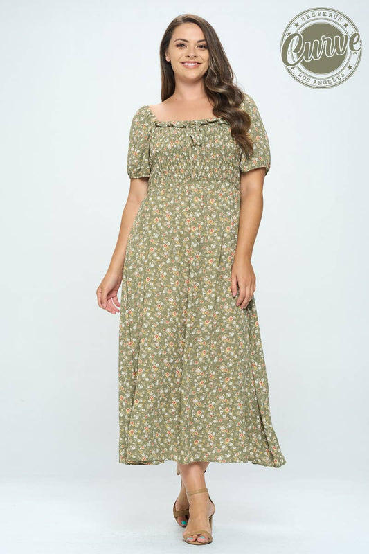 Faithful Beauty Floral Midi