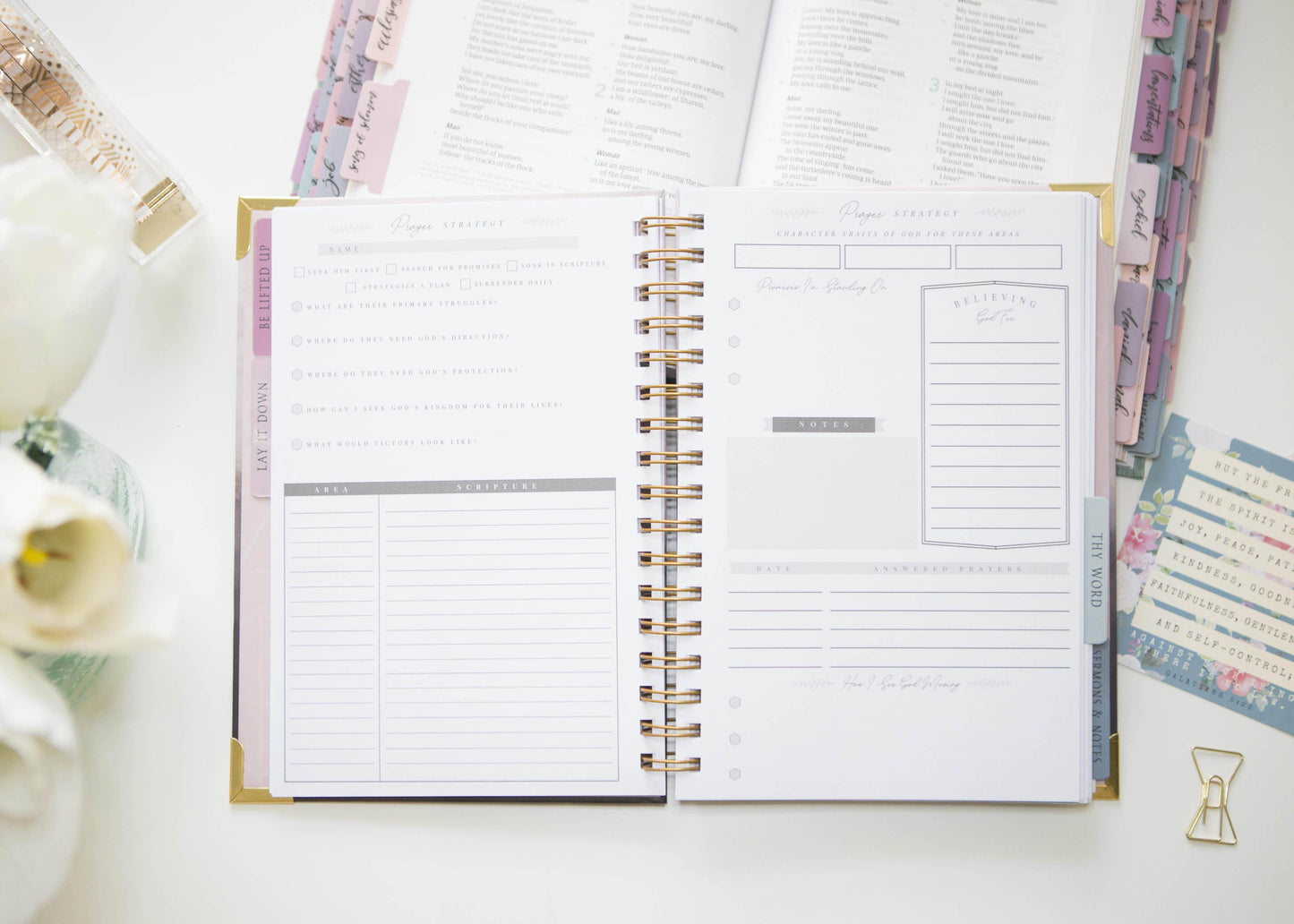 He Restores My Soul Prayer Journal | Womens Prayer Journal