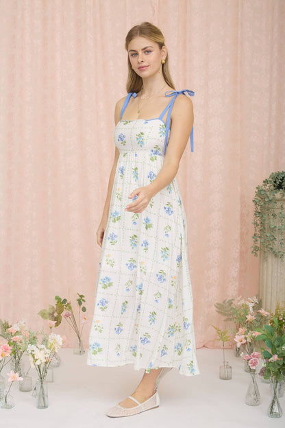 Lily of Grace Scalloped Midi Dress