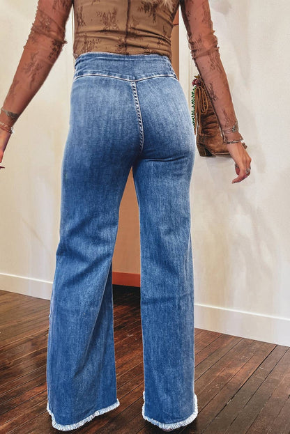 Walk in the Way High-Rise Flare Jeans
