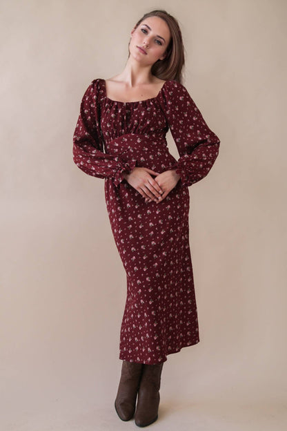 Sweet Harvest Floral Dress