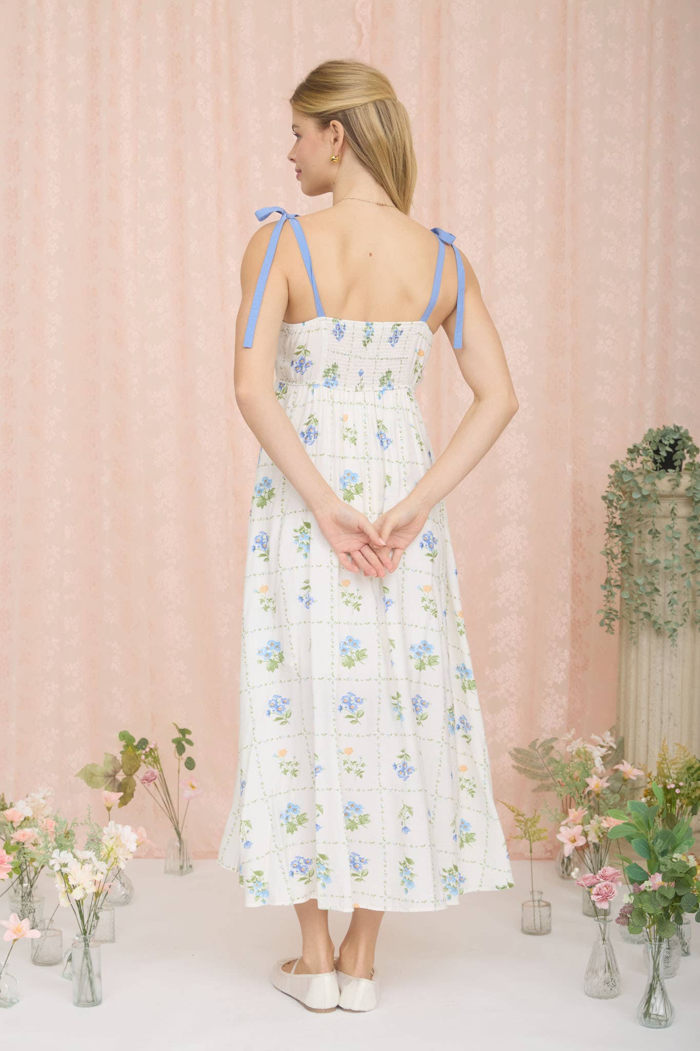 Consider the Lilies Midi Dress