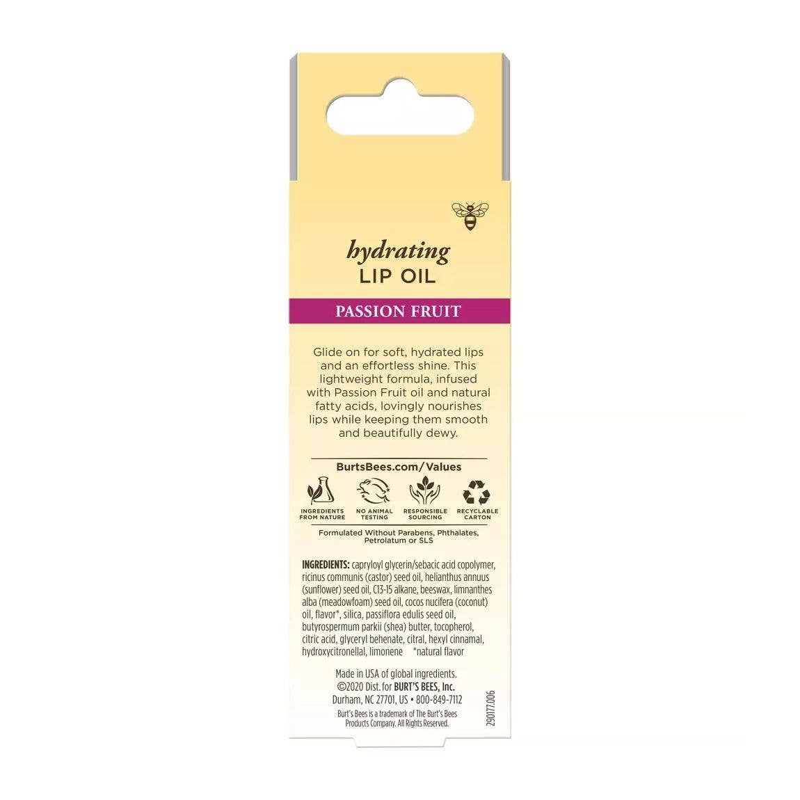 Hydrating Lip Oil With Passion Fruit Oil 0.27 fl. oz.